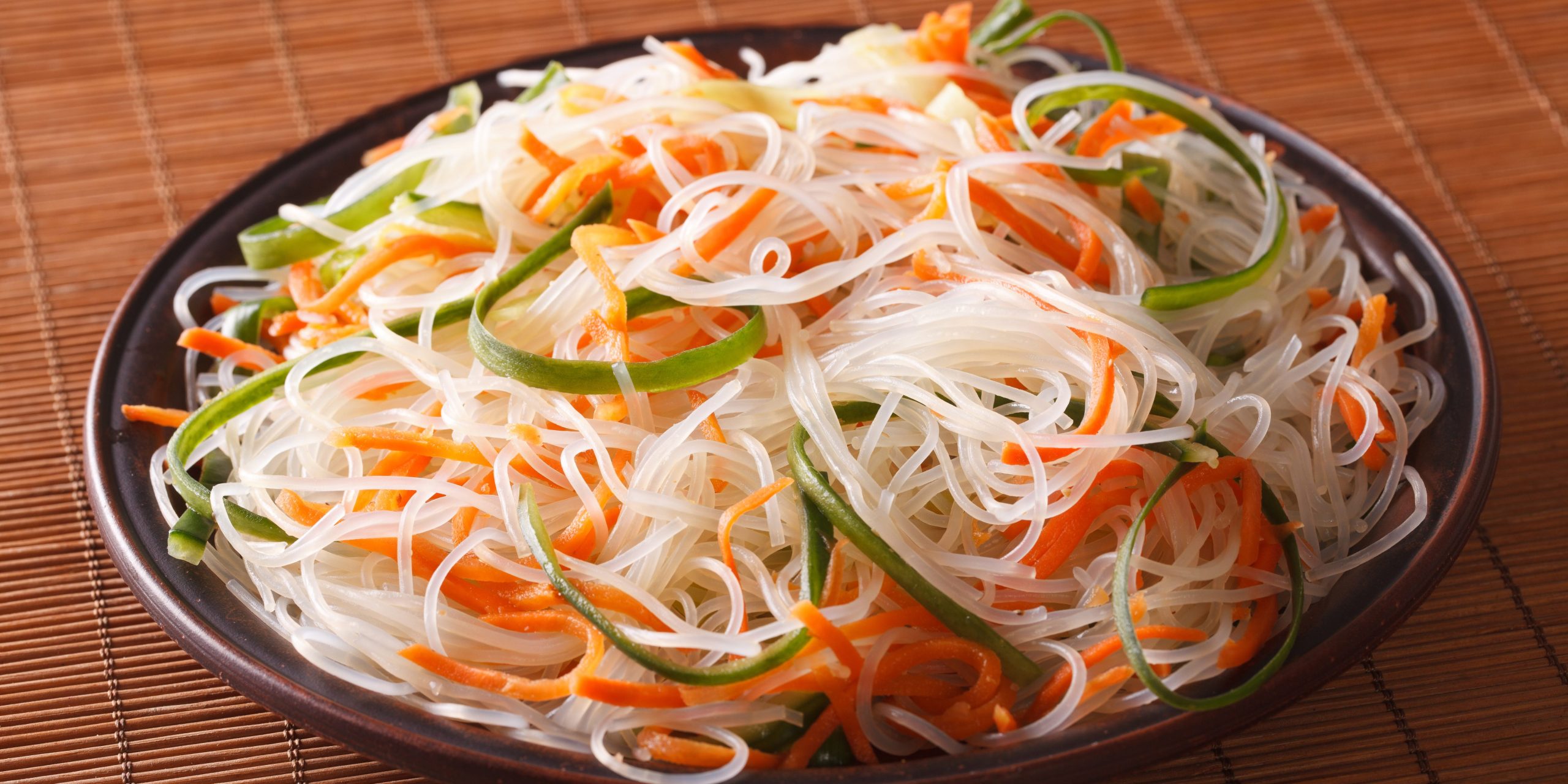 Фунчоза с овощами