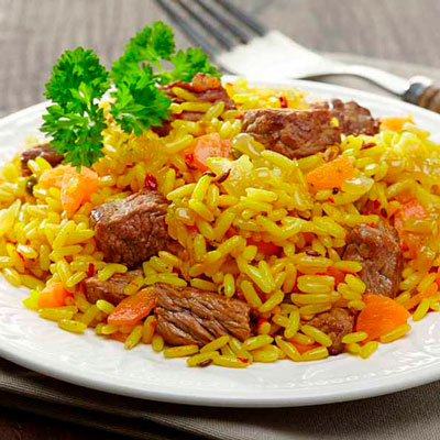 Плов со свининой