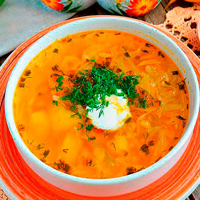 Суп Щи из квашеной капусты