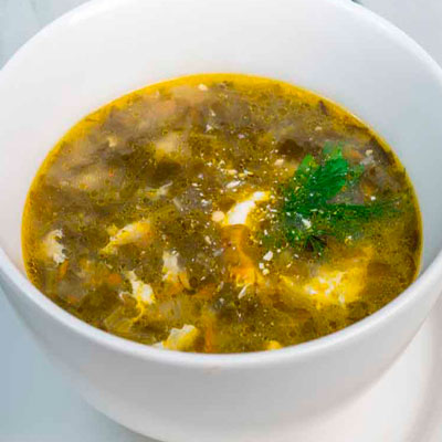 Суп Щи зеленые со щавеля