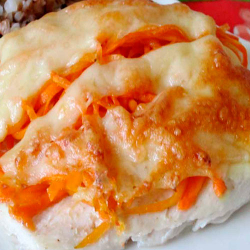 Свинина с морковью по-Корейски