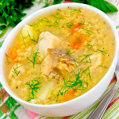 Уха по-деревенски